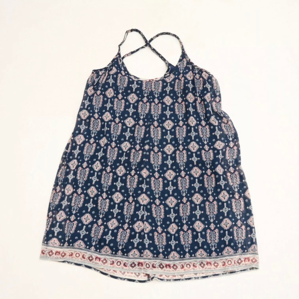 Hollister Small Blue Cami Mini Dress